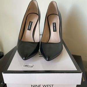 Nine west black heels